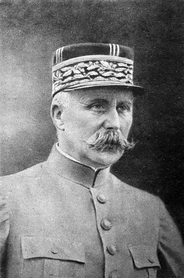 Portrait du Maréchal Philippe Pétain datant de 1914, issu des collections du musée 