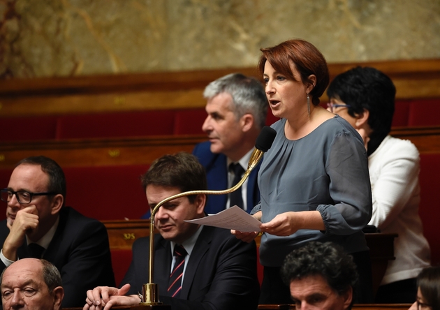 Le député écologiste Denis Baupin a été confronté vendredi à l'une de ses accusatrices, sa collègue parlementaire Isabelle Attard, ici le 20 janvier 2016 à l'Assemblée nationale