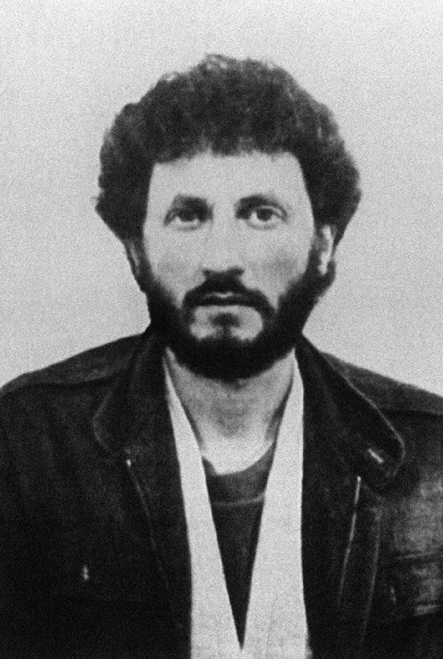 Charles Pieri, ex leader du FLNC à Bastia le 25 mars 1983
