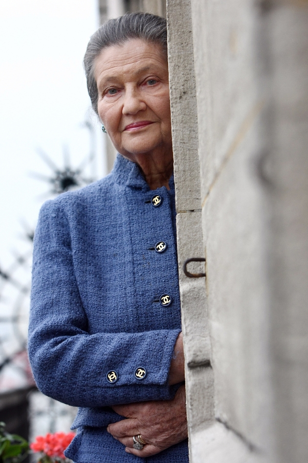 Simone Veil, le 26 octobre 2007 à Paris