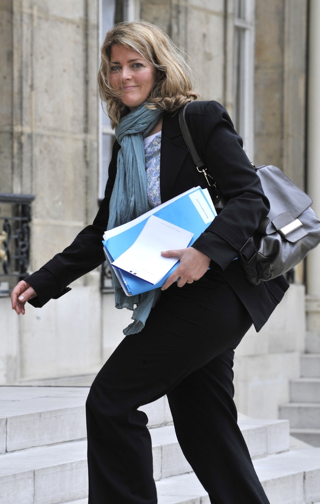 Marie-Anne Barbat-Layani, alors directrice adjointe du cabinet de François Fillon, arrivant à Matignon, le 9 mai 2010