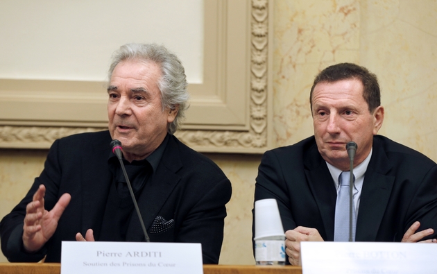 Pierre Arditi et Pierre Botton, à Paris le 31 janvier 2013