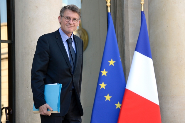 Vincent Peillon à la sortie de l'Elysée le 30 octobre 2013 à Paris