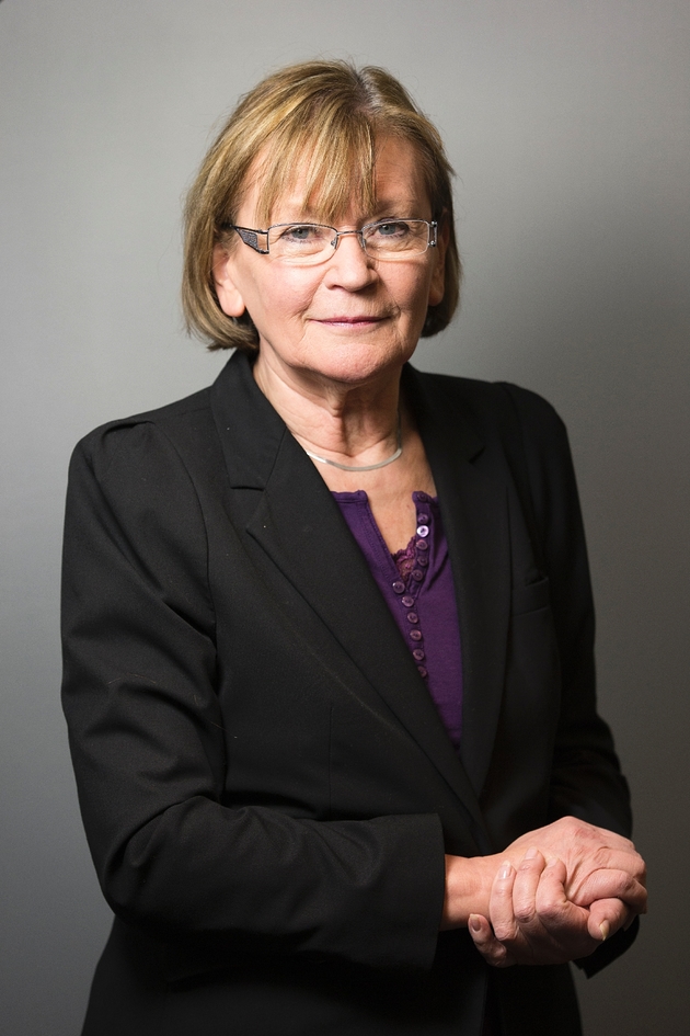 La députée communiste Marie George Buffet à Paris le 28 janvier 2014