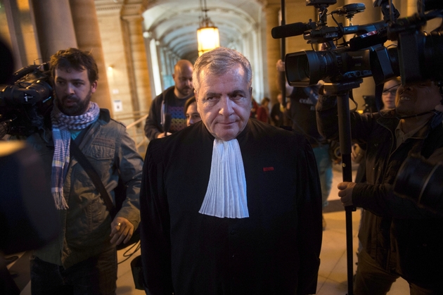 Thierry Herzog au palais de justice de Paris, le 10 mars 2014