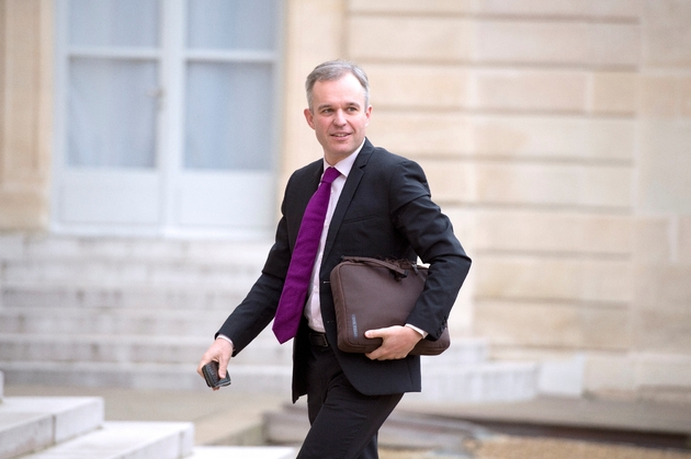 L'ancien président de l'Assemblée nationale Francois de Rugy arrive à l'Elysée à Paris le 27 novembre 2014