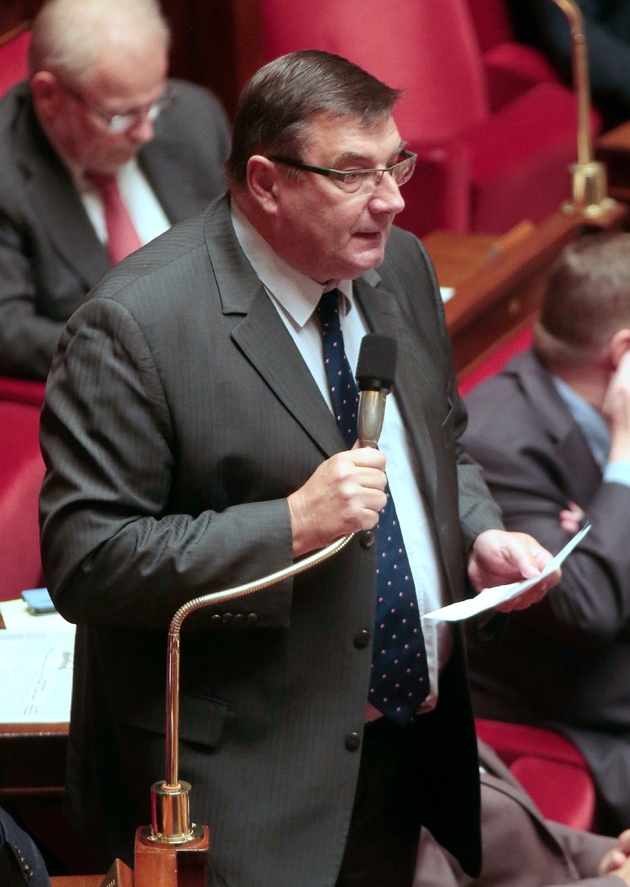 Jean-François Lamour le 4 novembre 2015 à l'Assemblée nationale à Paris