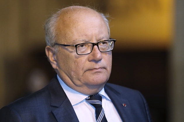 Daniel Canepa, ancien préfet de la région Île-de-France, arrive au Palais de justice de Paris, le 13 novembre 2015