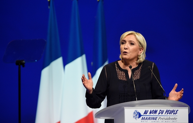 Meeting électoral de Marine Le Pen à Metz le 18 mars 2017