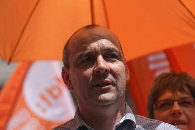 Le secrétaire général de la CFDT Laurent Berger, le 25 juin 2019 à Paris