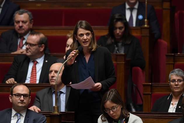 Laurianne Rossi, le 8 novembre 2017 à l'Assemblée nationale