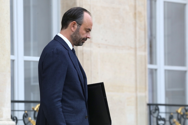Le Premier ministre Edouard Philippe à la sortie de l'Elysée, le 5 décembre 2018 à Paris