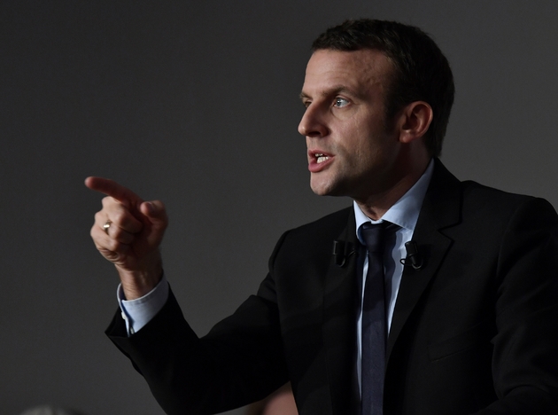 Emmanuel Macron, candidat à la présidentielle 2017, a donné un meeting électoral à Bordeaux, le 13 décembre 2016