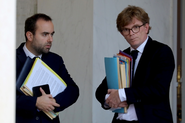 Le ministre chargé des Relations avec le Parlement Marc Fesneau, le 30 octobre 2019 à Paris