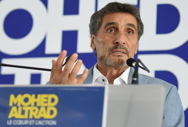 Le milliardaire franco-syrien Mohed Altrad, candidat à la mairie de Montpellier, le 16 septembre 2019 à Montpellier