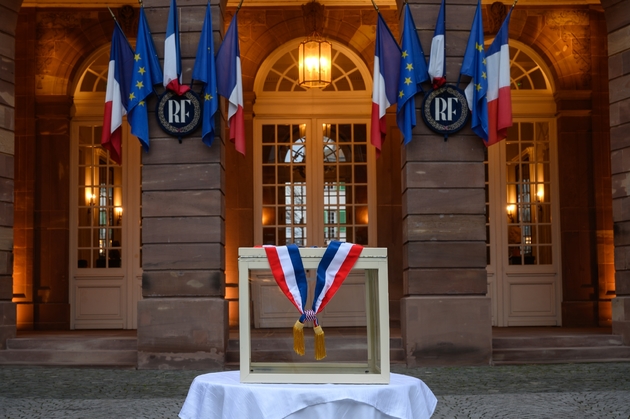 La mairie de Strasbourg, le 17 décembre 2019
