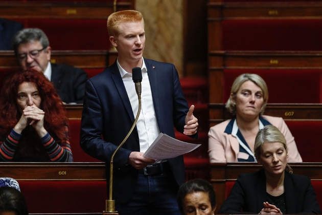 Le député Adrien Quatennens (LFI), le 5 novembre 2019 à Paris
