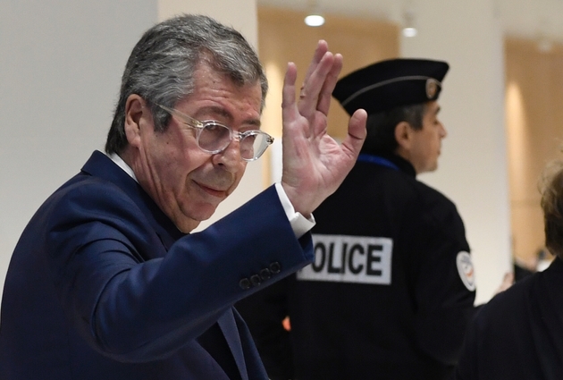 Patrick Balkany, le 13 mai 2019 au palais de justice de Paris