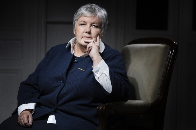 Jacqueline Gourault photographiée à Paris en juillet 2017