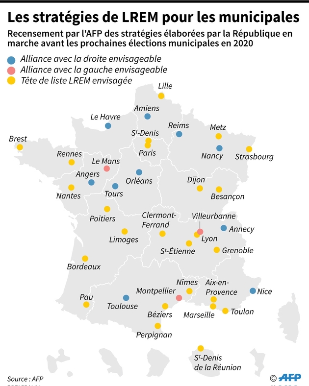 Les stratégies de LREM pour les municipales