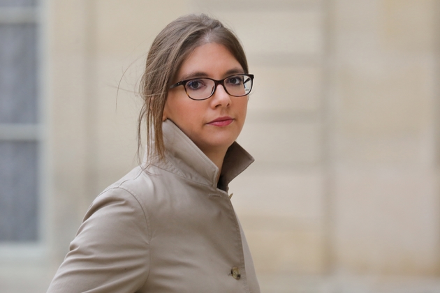 Aurore Bergé le 25 novembre 2017 à Paris