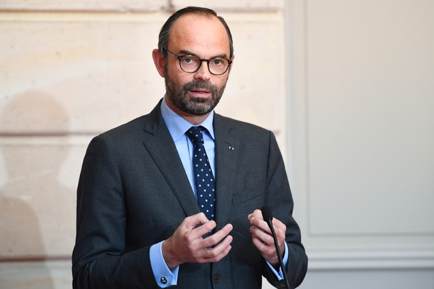 Le Premier ministre Edouard Philippe à l'Elysée, le 27 novembre 2017