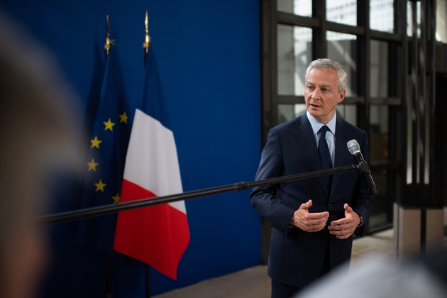 Le ministre de l'Economie Bruno Le Maire s'exprime le 23 mai 2019 à Paris