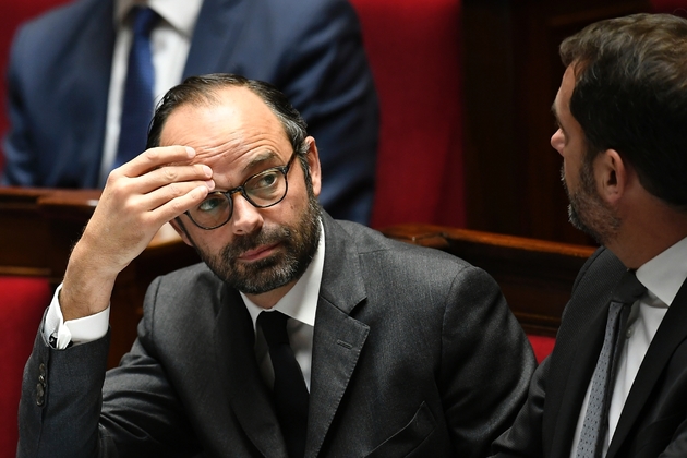 Le Premier ministre Edouard Philippe à l'Assemblée nationale, le 31 octobre 2017 à Paris