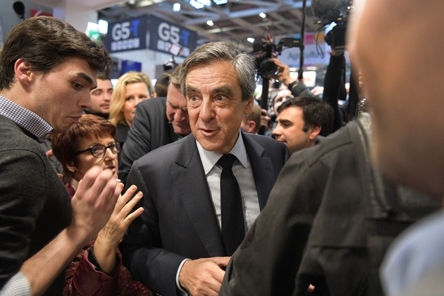 François Fillon au Salon de l'Agriculture à Paris, le 1er mars 2017