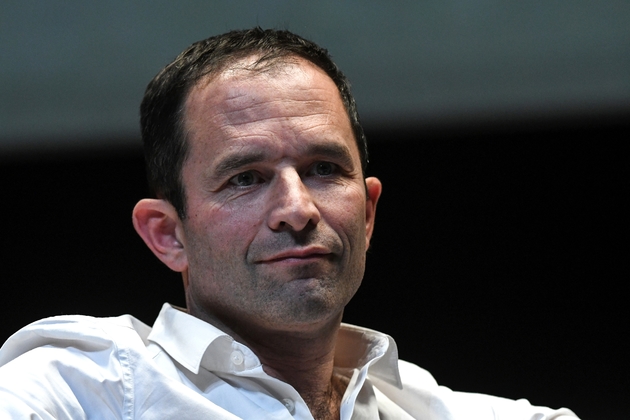 Benoît Hamon au Mans, le 2 décembre 2017
