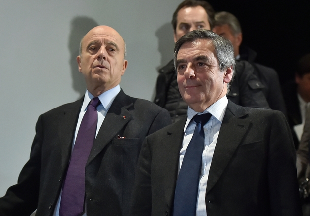 Alain Juppé et François Fillon le 25 janvier 2017 à Bordeaux