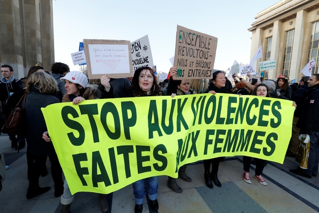 Manifestation pour réclamer la libération de Jacqueline Sauvage, le 10 décembre 2016 à Paris