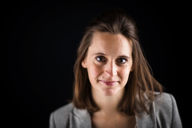 Madeleine Bazin de Jessey, cofondatrice de Sens Commun, un mouvement politique issu des rangs de la Manif pour Tous, à Paris, le 18 avril 2017