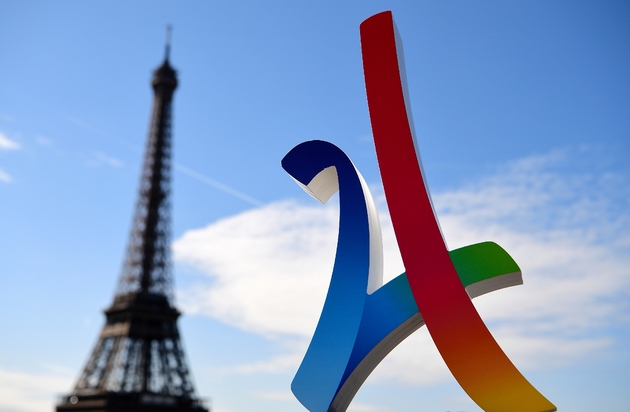 Logo de Paris 2024, le 13 mai 2017 