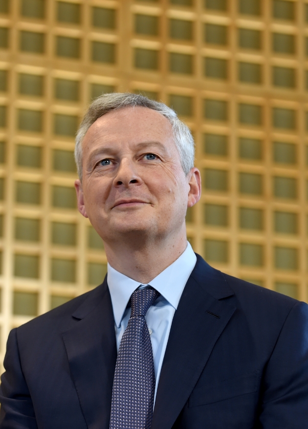 Le ministre de l'Economie Bruno Le Maire, le 14 janvier 2019 à Paris