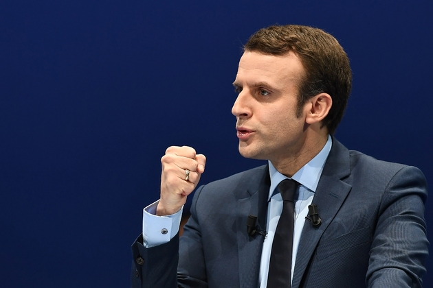 Emmanuel Macron le 18 février 2017 à Toulon 