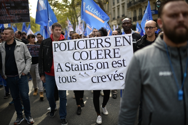 Marche dela colère policière le 2 octobre 2019 à Paris