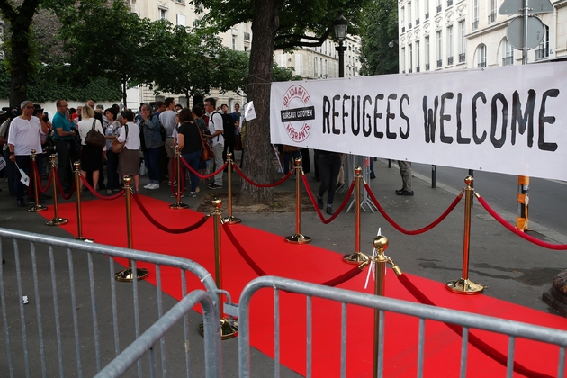 Des partisans du collectif 