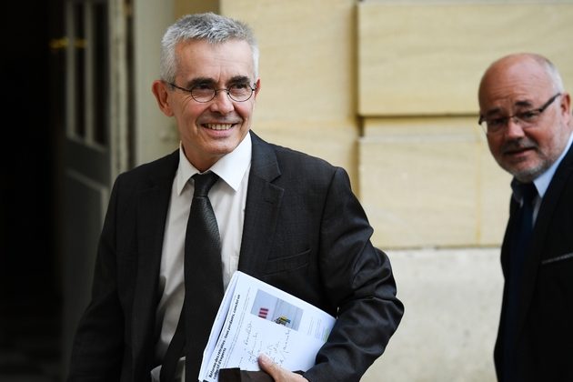 Yves Veyrier, numéro 1 de FO, arrive à Matignon le 5 septembre 2019