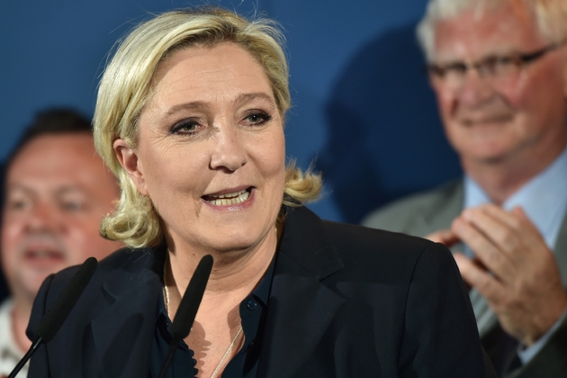 Marine Le Pen, le 18 juin 2017 à Hénin-Beaumont