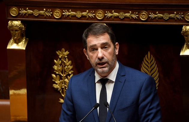 Le ministre de l'Intérieur Christophe Castaner à l'Assemblée le 7 octobre 2019