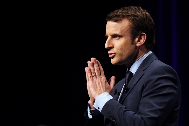 Emmanuel Macron, le 8  février 2017  à Angers