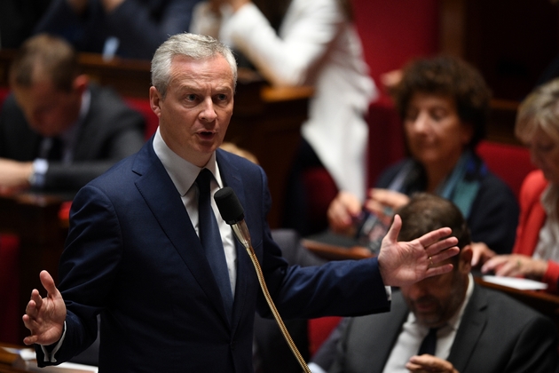 Bruno Le Maire à l'Assemblée nationale le 17 octobre 2018