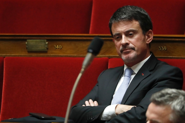 L'ancien Premier ministre Manuel Valls, à l'Assemblée nationale, le 19 décembre 2017