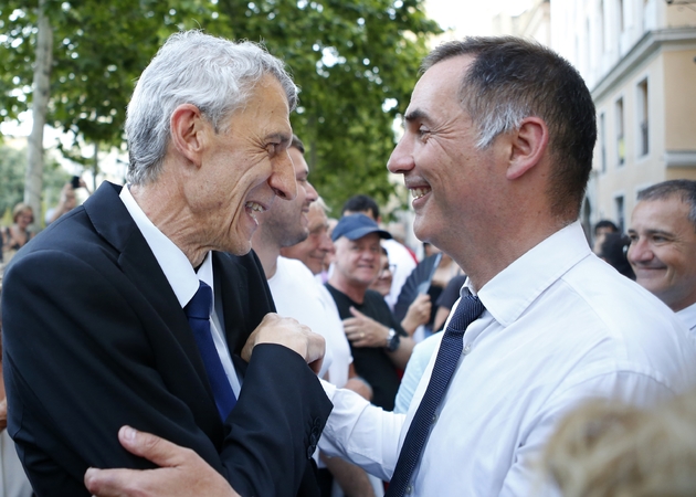 Michel Castellani, élu député de la coalition 