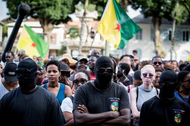 Des membres du collectif des 