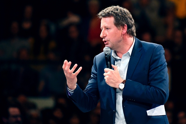 Yannick Jadot (EELV) à Rennes, le 14 avril 2017 