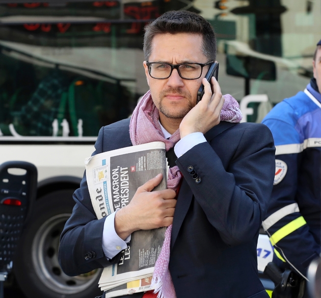 Le député PS Alexis Bachelay, le 9 mai 2017 à Paris