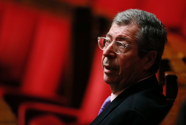 Patrick Balkany lors des questions au gouvernement à l'Assemblée nationale le 12 janvier 2016