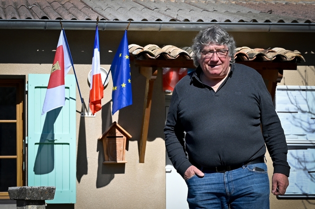Jean Sevenier, maire de Majastres, le 24 février 2020